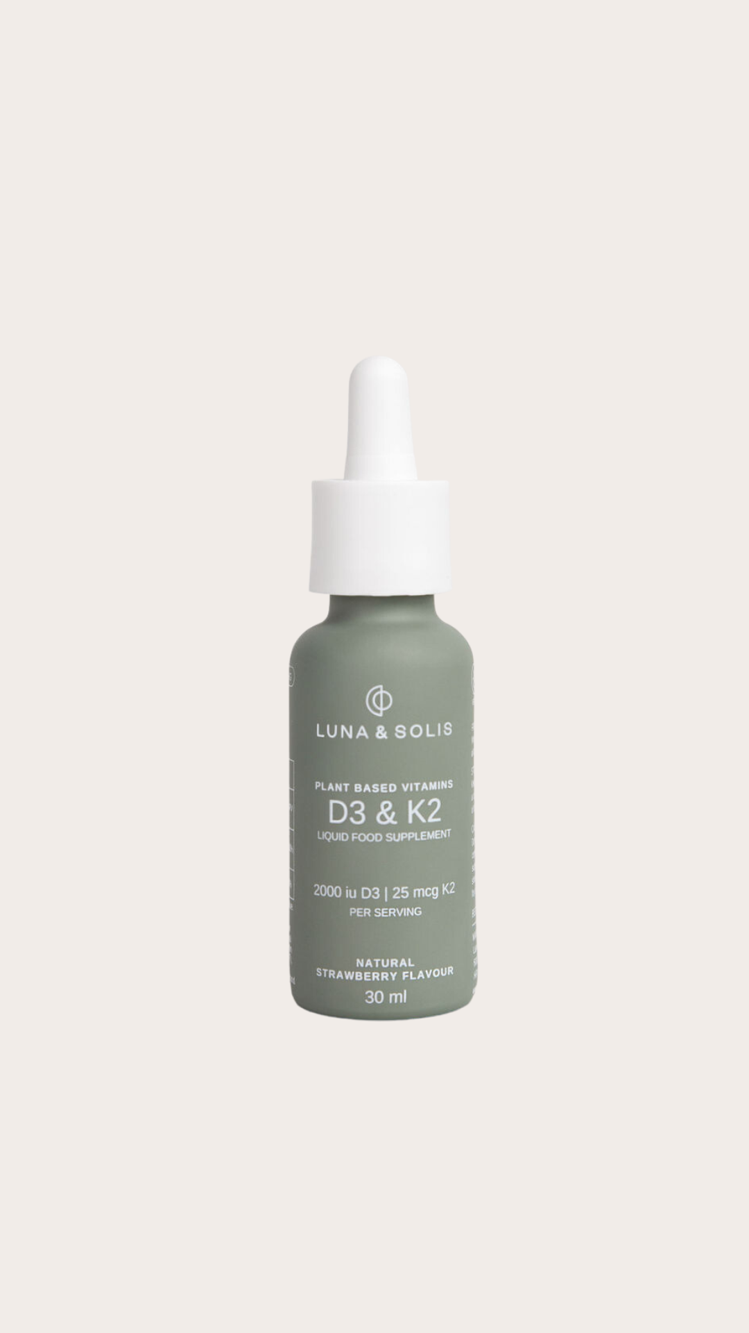 Vitamin D3 & K2 Liquid Drops - Vegan