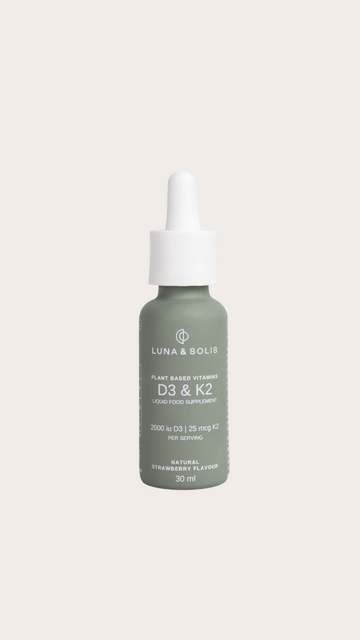 Vitamin D3 & K2 Liquid Drops - Vegan